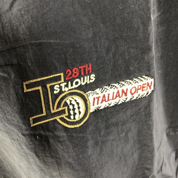 VTG ST LOUIS 28TH ITALIAN OPEN GOLF VEST GEAR FOR SPORTS XL V NECK 100% NYLON - Picture 2 of 12